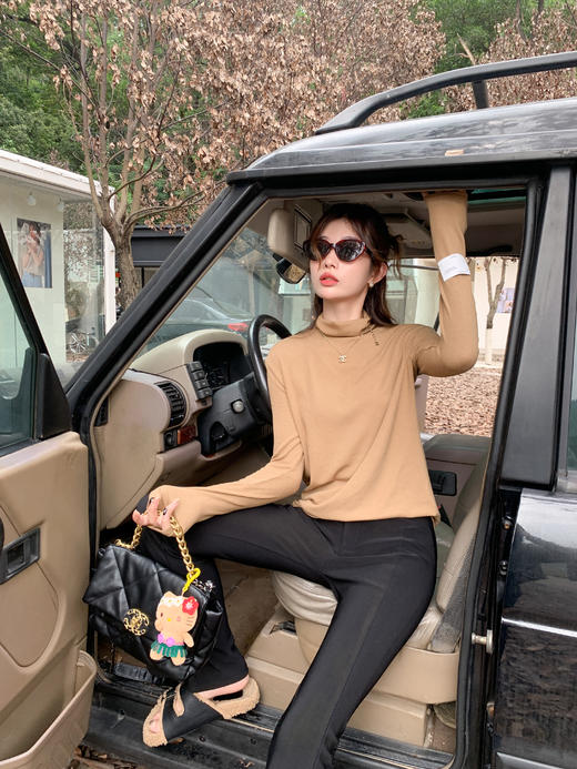 【99元任选2件】巨折清仓秒杀，稀有现货24小时发【仅限今日】【衣橱刚需】高领打底衫 商品图4