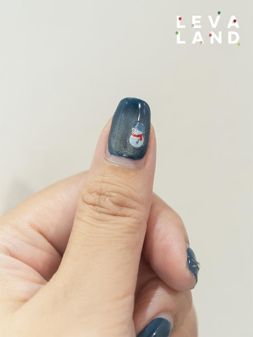 【24博主】Levaland原创设计环保健康可爱圣诞指甲贴 商品图6