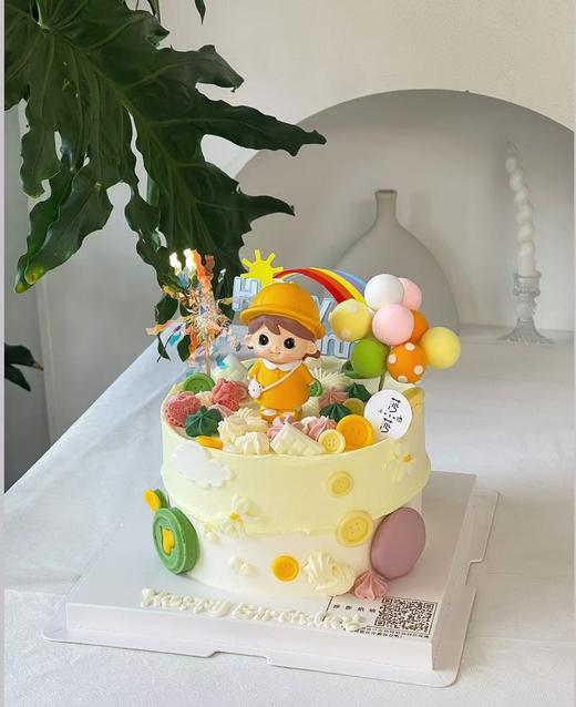 小黄帽女孩蛋糕 商品图0