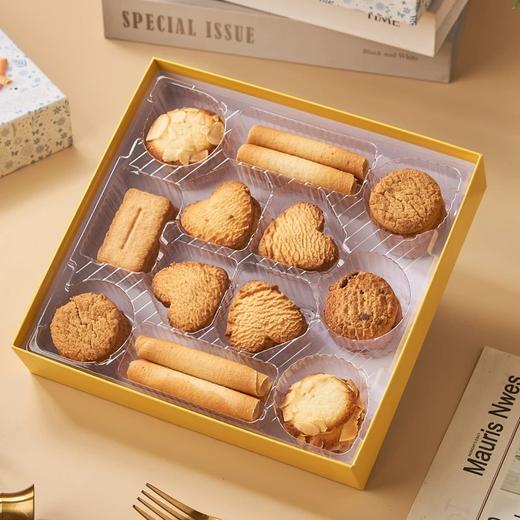 丹卓混合口味黄油饼干豪华礼盒自然之选300g/152601 松脆醇香多重口味满足味蕾 商品图1