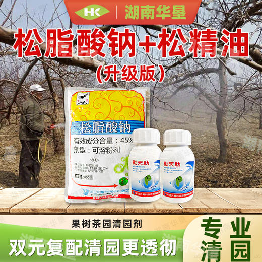 大鹏45%松脂酸钠松精油套餐 果树柑橘介壳虫清园杀虫剂 商品图0