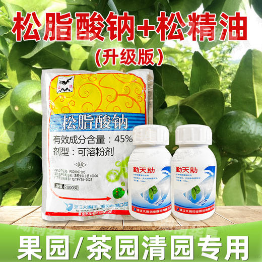大鹏45%松脂酸钠松精油套餐 果树柑橘介壳虫清园杀虫剂 商品图1