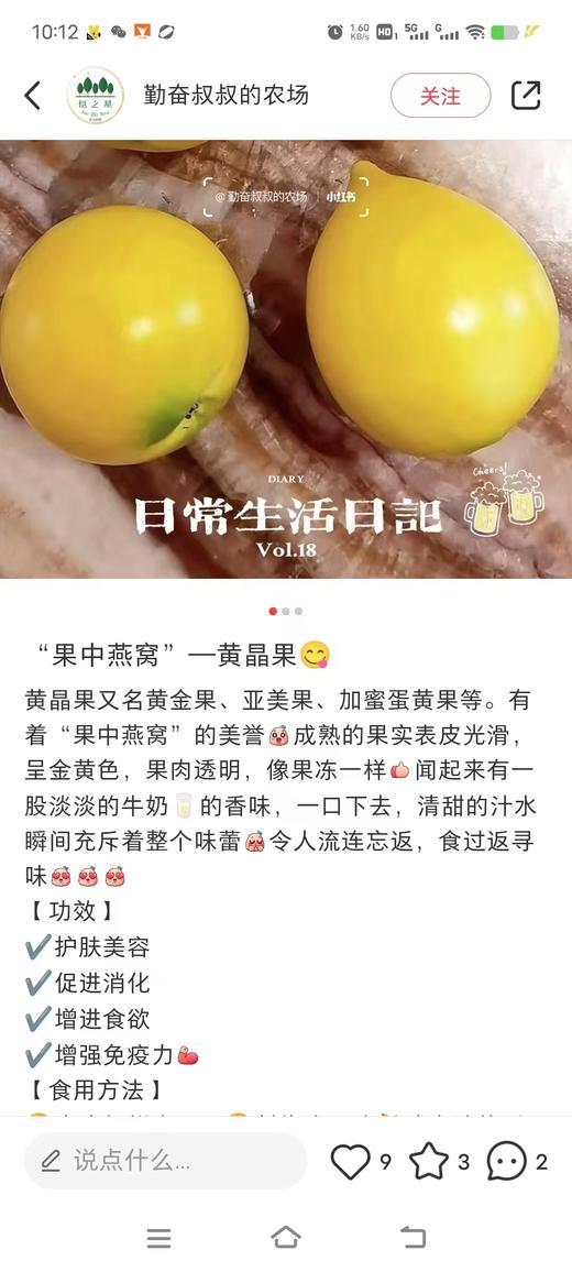 黄晶果一个 商品图3