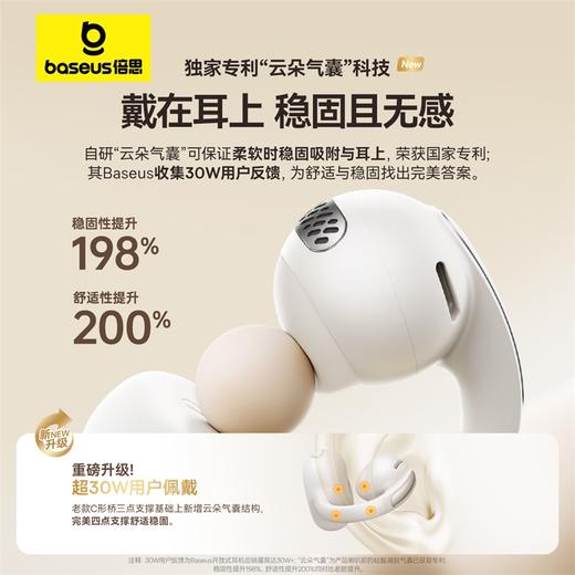 【爆款主推】 倍思 Bowie系列 MC1 开放式真无线蓝牙耳机 商品图7
