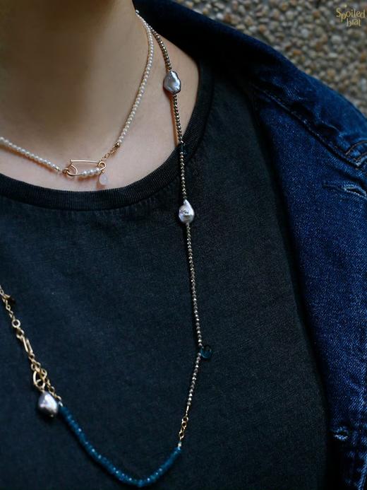 SpoiledBrat Jewelry不对称设计长链 商品图5