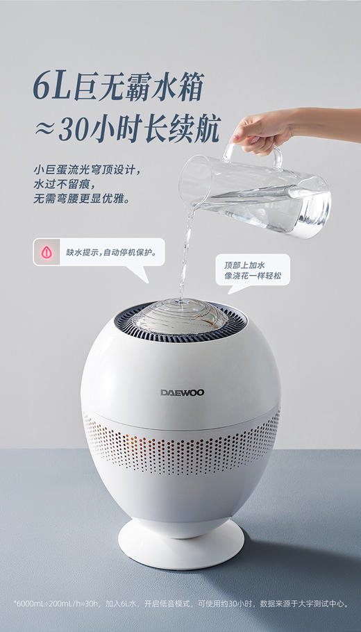 大宇小巨蛋加湿器PH05 商品图3