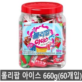 乐天冰淇凌棒棒糖(11gx60)롯데 롤리팝 아이스캔디