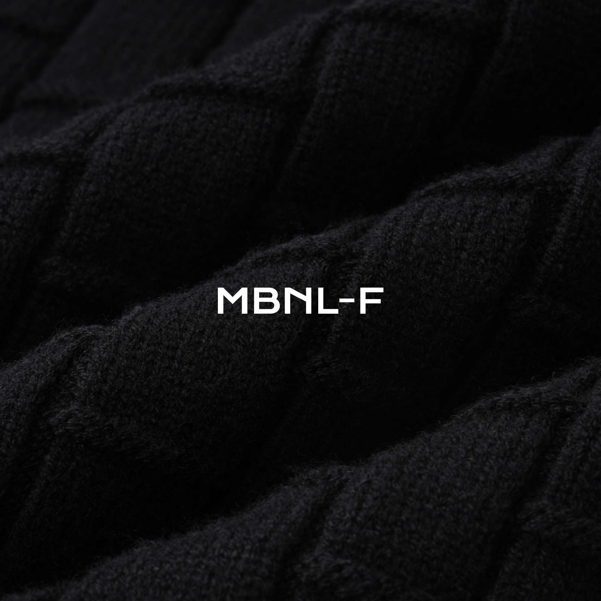 MBNL-F “三角格纹毛衣” 24F/W秦磊F 长袖立体纯色针织衫 LL-1242 B11商品图5