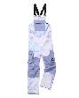 ADVANTURER中性滑雪背带棉裤白粉印花/浅紫 商品图0