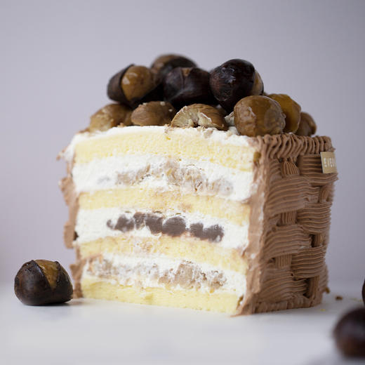 栗子味“野餐篮”蛋糕（手工制作） 商品图4