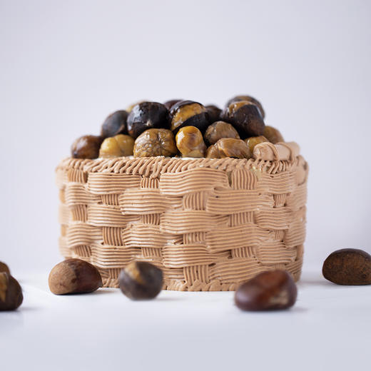 栗子味“野餐篮”蛋糕（手工制作） 商品图2