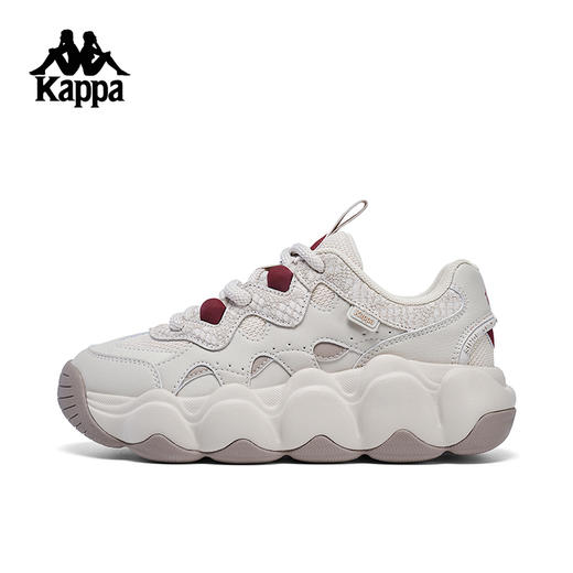 Kappa卡帕女鞋运动鞋2024冬季新款老爹鞋休闲鞋女款厚底面包鞋女K0FW5MC66 商品图1