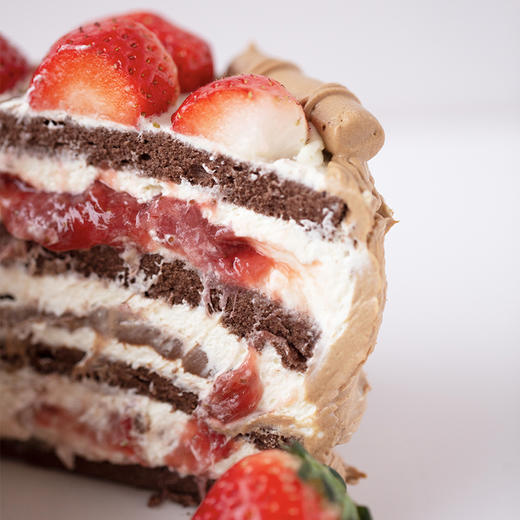 草莓味“野餐篮”蛋糕（手工制作） 商品图4