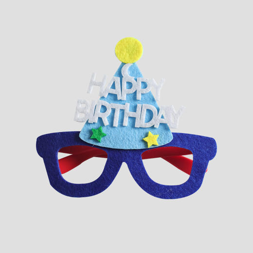 蓝色星星眼镜（尺寸偏小） 商品图0