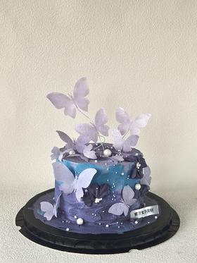 定制款裸蛋糕 - 翩翩仙蝶