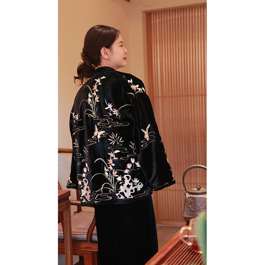 【抖音专属】新中式棉服（24802094国香高定款） 商品图1