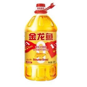 金龙鱼非转基因 零反式脂肪食用植物调和油  5L