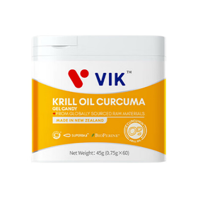 VIK 磷虾油姜黄凝胶糖果 60粒/盒