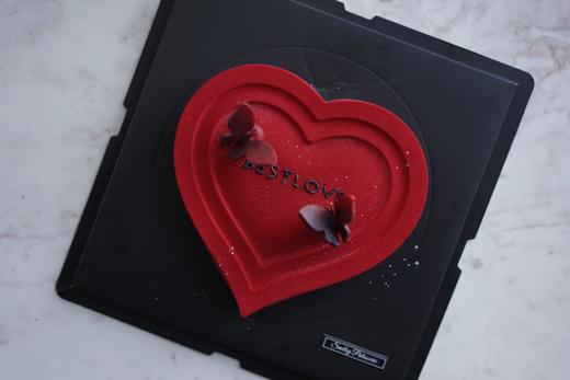 法式慕斯蛋糕 | 草莓香草慕斯 - 心心蝶舞 商品图1