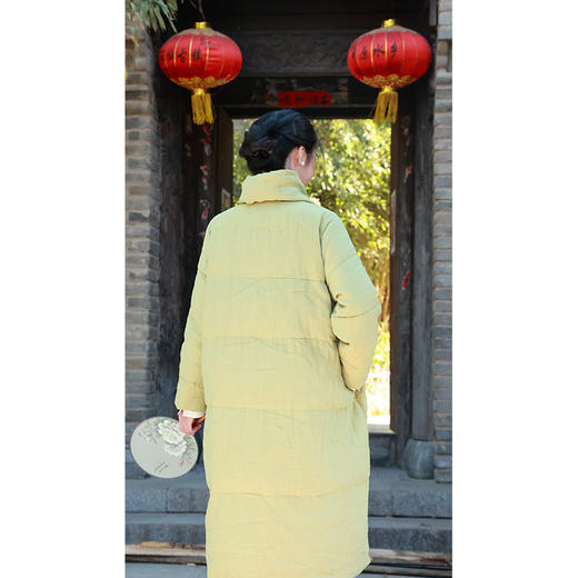 【2026东衣作】新中式羽绒服（24803102青梅） 商品图1