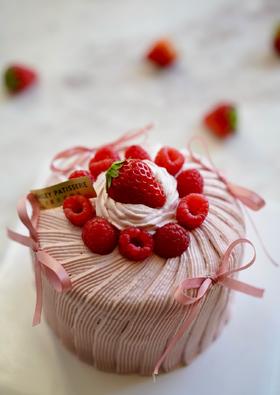 调味奶油蛋糕 | 可可草莓覆盆子 - 莓果的裙摆