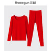Threegun三枪 吉庆零碳莫代尔圆领女内衣套-24406D021 商品缩略图0