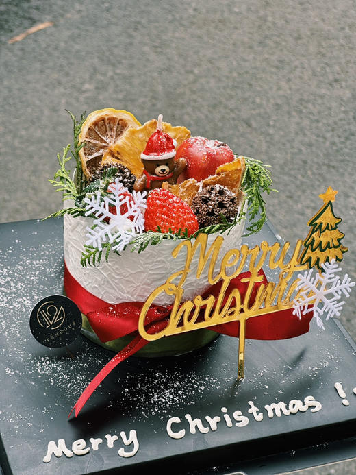 平安果果【蛋糕顶部含一颗苹果摆件】 商品图2