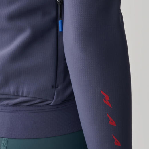 MAAP 女士 Level Thermal LS Jersey 2.0 深紫色 加绒长袖骑行服 商品图4