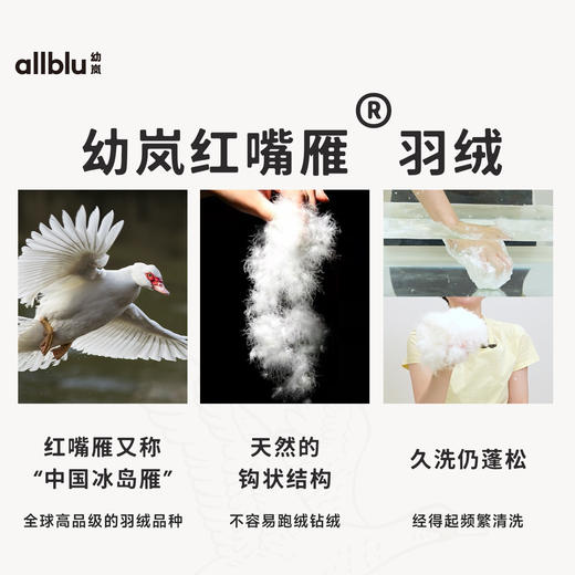 【单件直降】allblu幼岚【法棍面包】儿童长款羽绒服女童男童24冬季新保暖外套ZY 商品图1