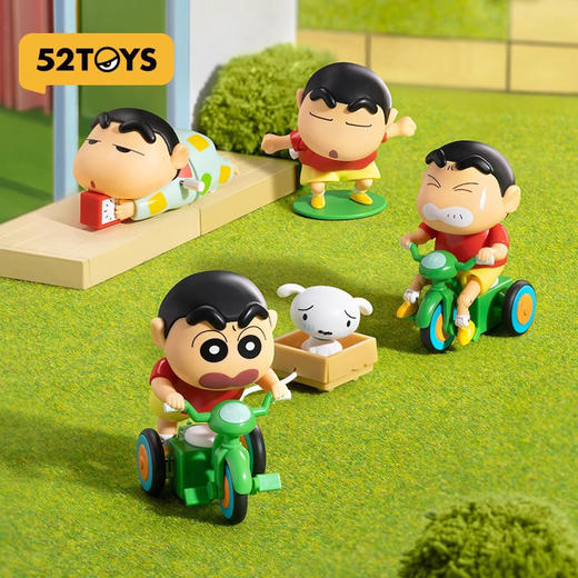 【潮玩】52TOYS 蜡笔小新 动感新生活 盲盒*1 商品图0