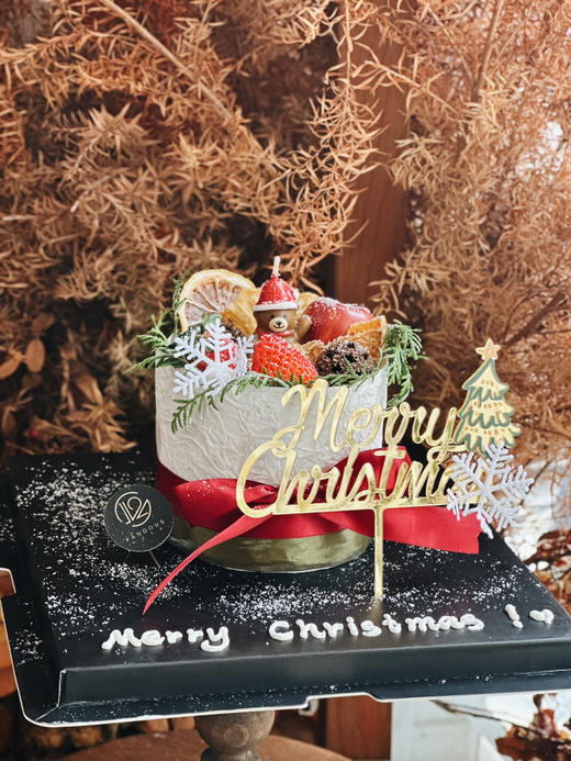 平安果果【蛋糕顶部含一颗苹果摆件】 商品图3