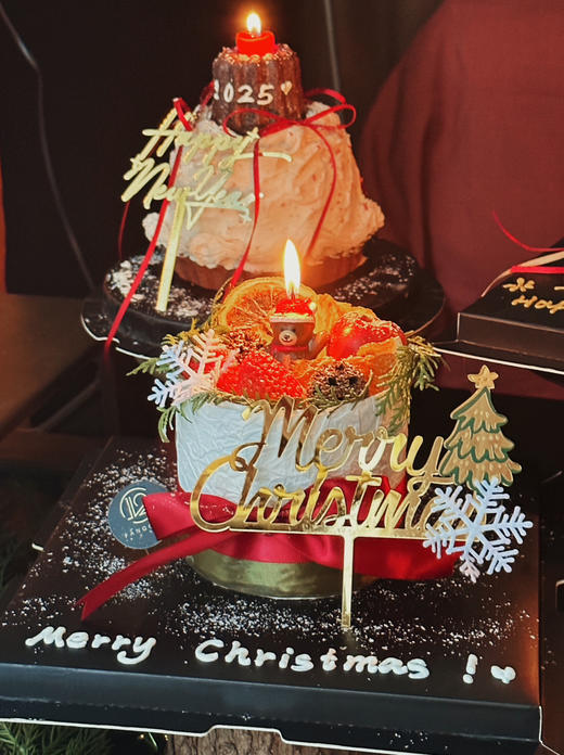 平安果果【蛋糕顶部含一颗苹果摆件】 商品图6