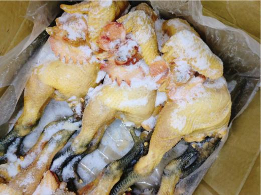 农村黑脚溜达鸡一只（冻） 商品图1