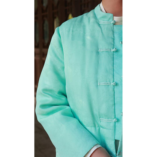 【抖音专属】碧烟•短款羽绒服（23803695b-玉簪） 商品图3