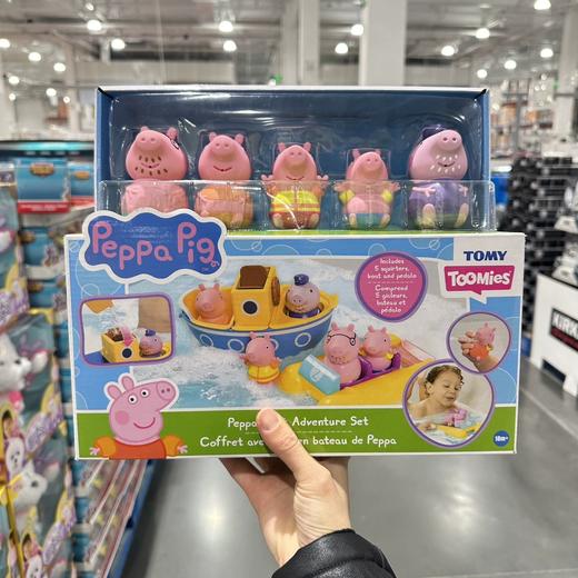 正版进口小猪佩奇洗澡玩具套装儿童宝宝男孩浴室玩水女孩生日礼物 商品图2