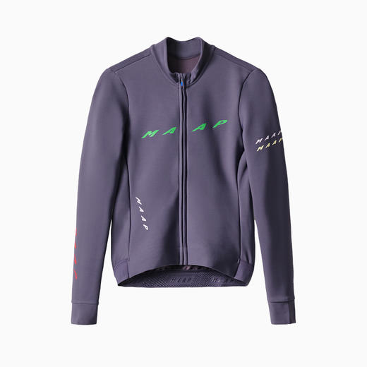 MAAP 女士 Level Thermal LS Jersey 2.0 深紫色 加绒长袖骑行服 商品图5