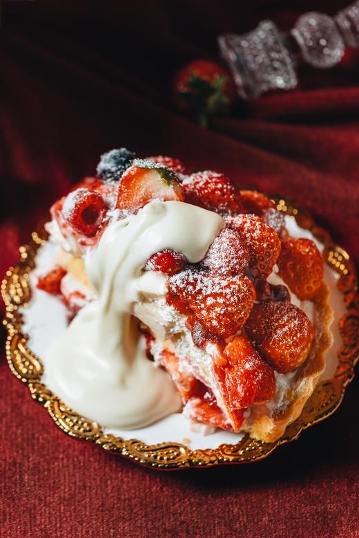 冬日草莓海盐奶盖派 商品图8