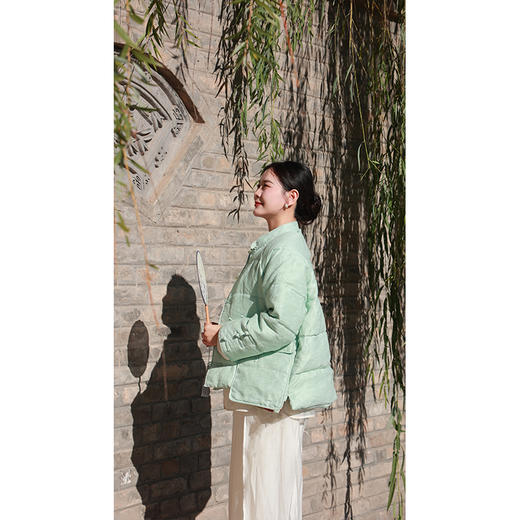 【抖音专属】碧山•羽绒服（22803133艾背绿） 商品图2