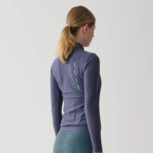 MAAP 女士 Level Thermal LS Jersey 2.0 深紫色 加绒长袖骑行服 商品图1