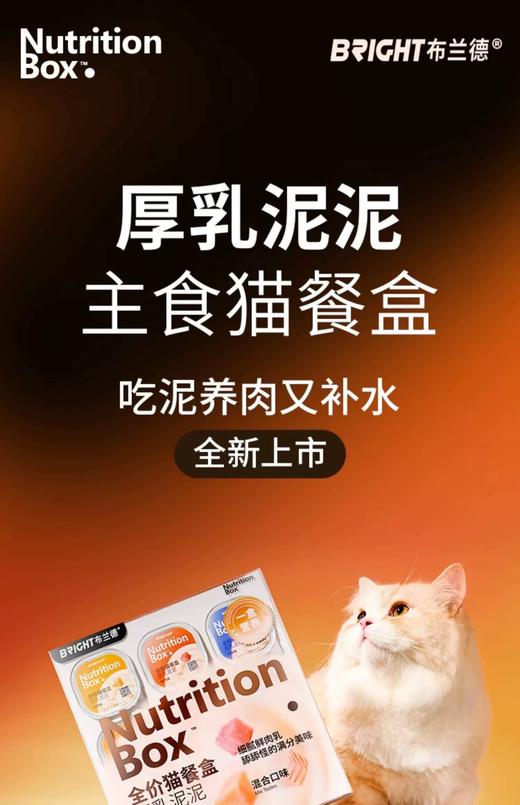 布兰德 厚乳泥泥主食猫餐盒 商品图0