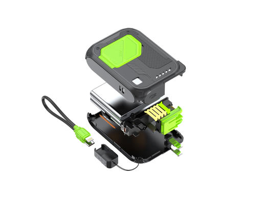 22.5W超级快充【MagSafe磁吸充电宝】五合一折叠插头可拆卸自带线IP TC双接口 商品图5