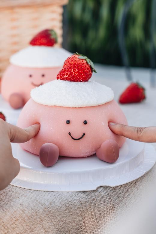 草莓捏捏大福（ 雪媚娘口感） 商品图3