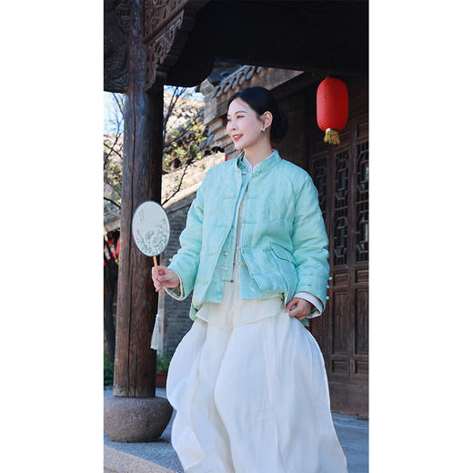 【抖音专属】碧山•羽绒服（22803133艾背绿） 商品图3