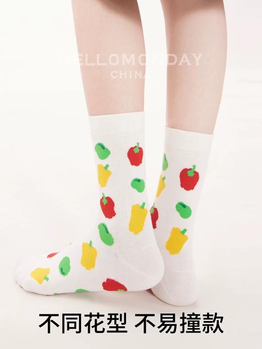 秋日美拉德中筒袜 商品图8