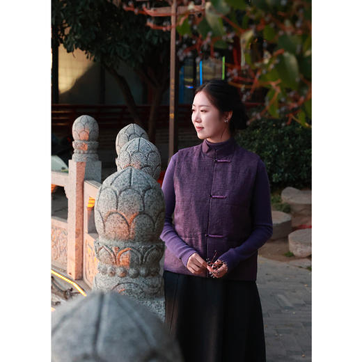 【抖音专属】凝紫•半裙（24806158-百草霜-设计师） 商品图2