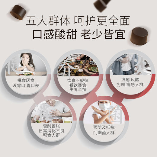 【保税仓】香港小主胃你好化食丹软糖30粒/瓶 草本成分 中养西调【品牌方直发】 商品图2