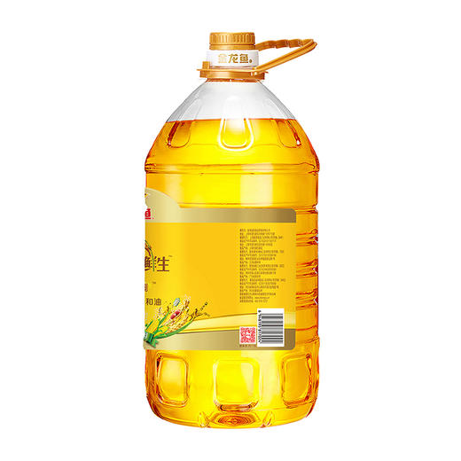 金龙鱼黄金比例稻谷鲜生食用植物调和油5L(非转基因) 商品图2