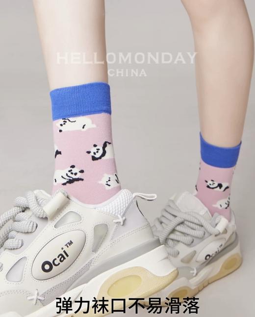 秋日美拉德中筒袜 商品图5