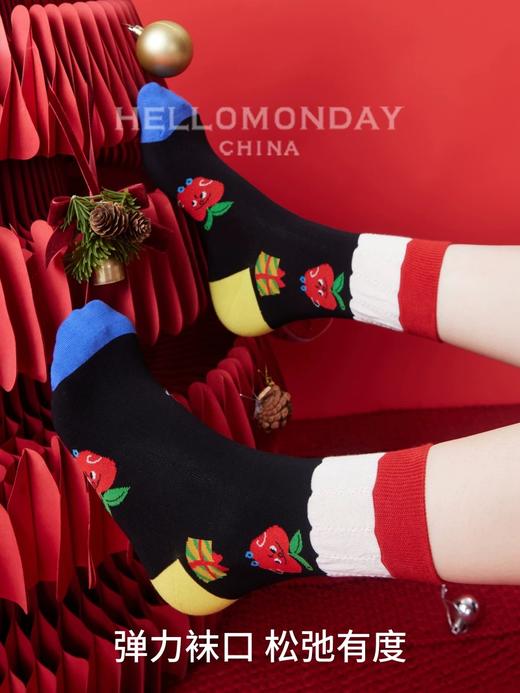 秋日美拉德中筒袜 商品图10