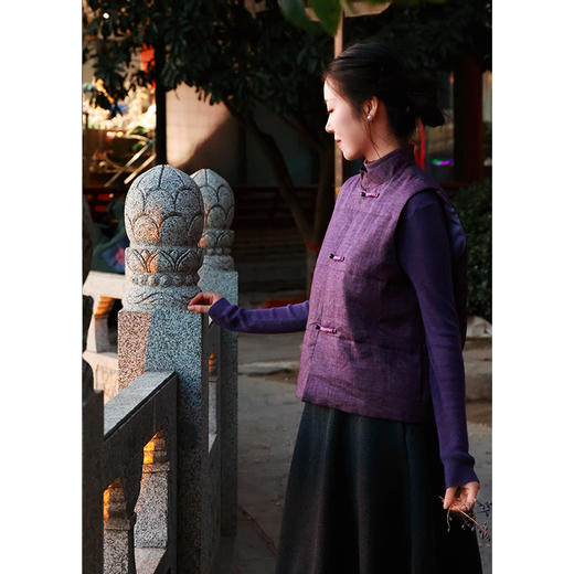 【抖音专属】凝紫•半裙（24806158-百草霜-设计师） 商品图3